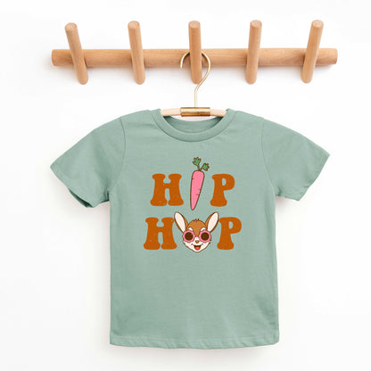 Hip Hop Bunny With Glasses | Youth Graphic Short Sleeve Tee