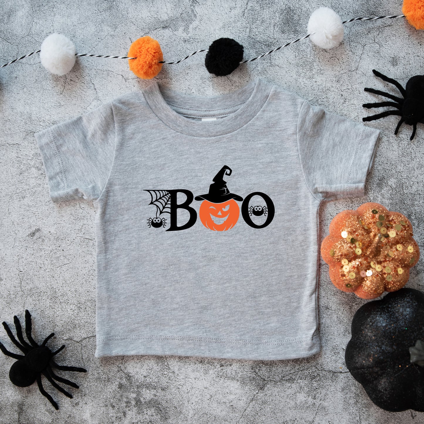 Boo Pumpkin | Toddler Graphic Short Sleeve Tee