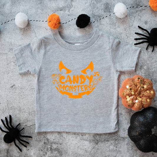 Candy Monster Puff Print | Youth Graphic Short Sleeve Tee