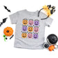 Halloween Candy Bucket Chart | Toddler Graphic Short Sleeve Tee