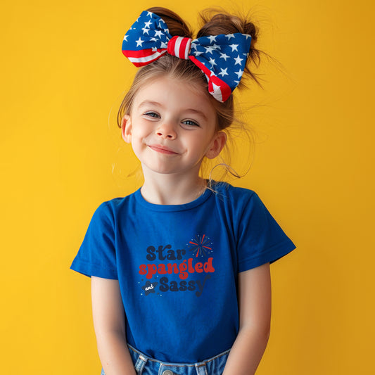 Star Spangled Firework | Youth Graphic Short Sleeve Tee