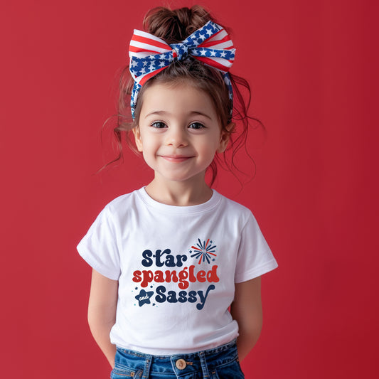 Star Spangled Firework | Toddler Graphic Short Sleeve Tee