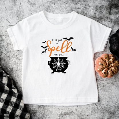 I'll Put A Spell On You Glitter | Youth Graphic Short Sleeve Tee