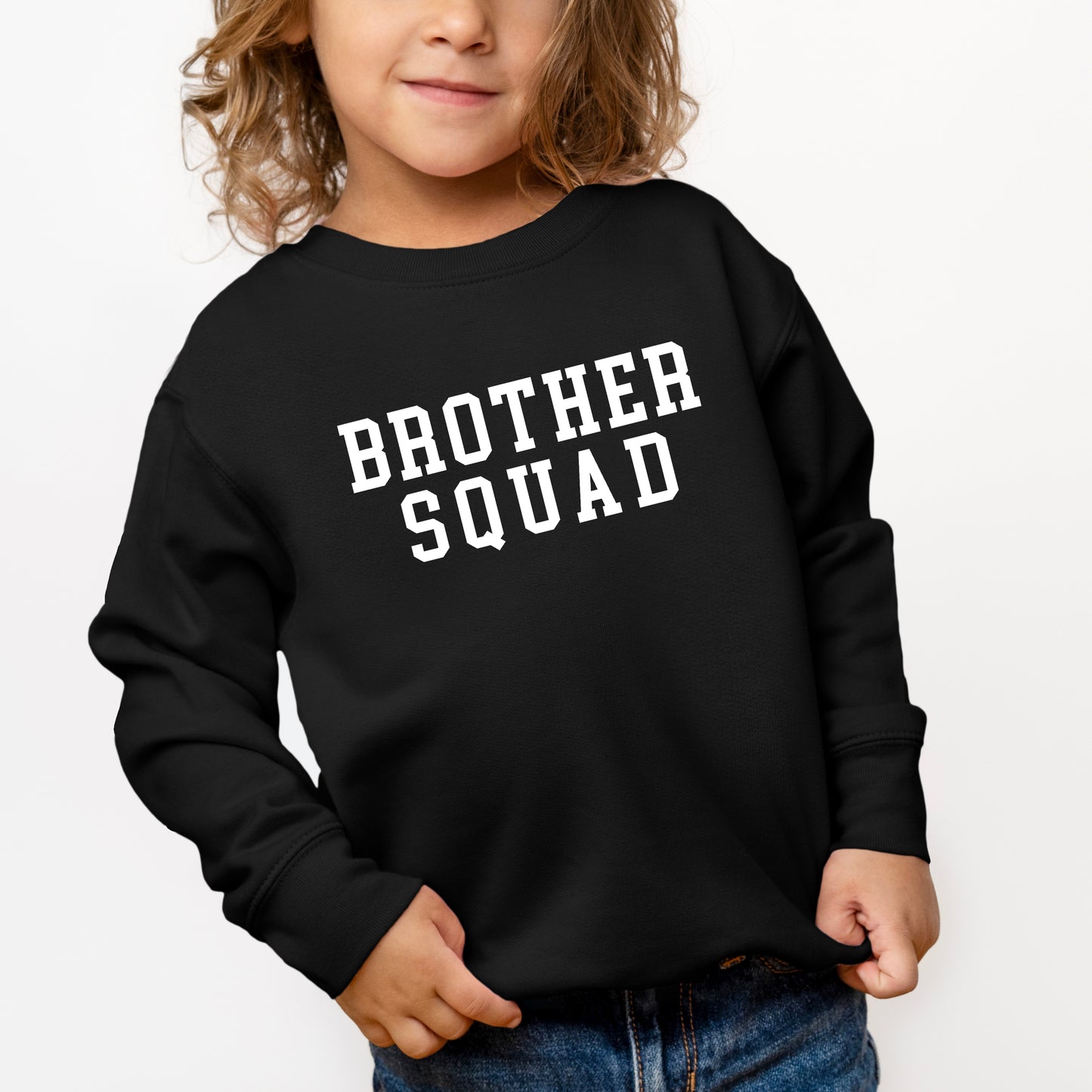 Brother Squad | Toddler Graphic Sweatshirt