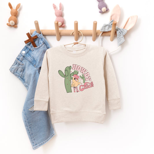 Howdy Chick | Toddler Graphic Sweatshirt