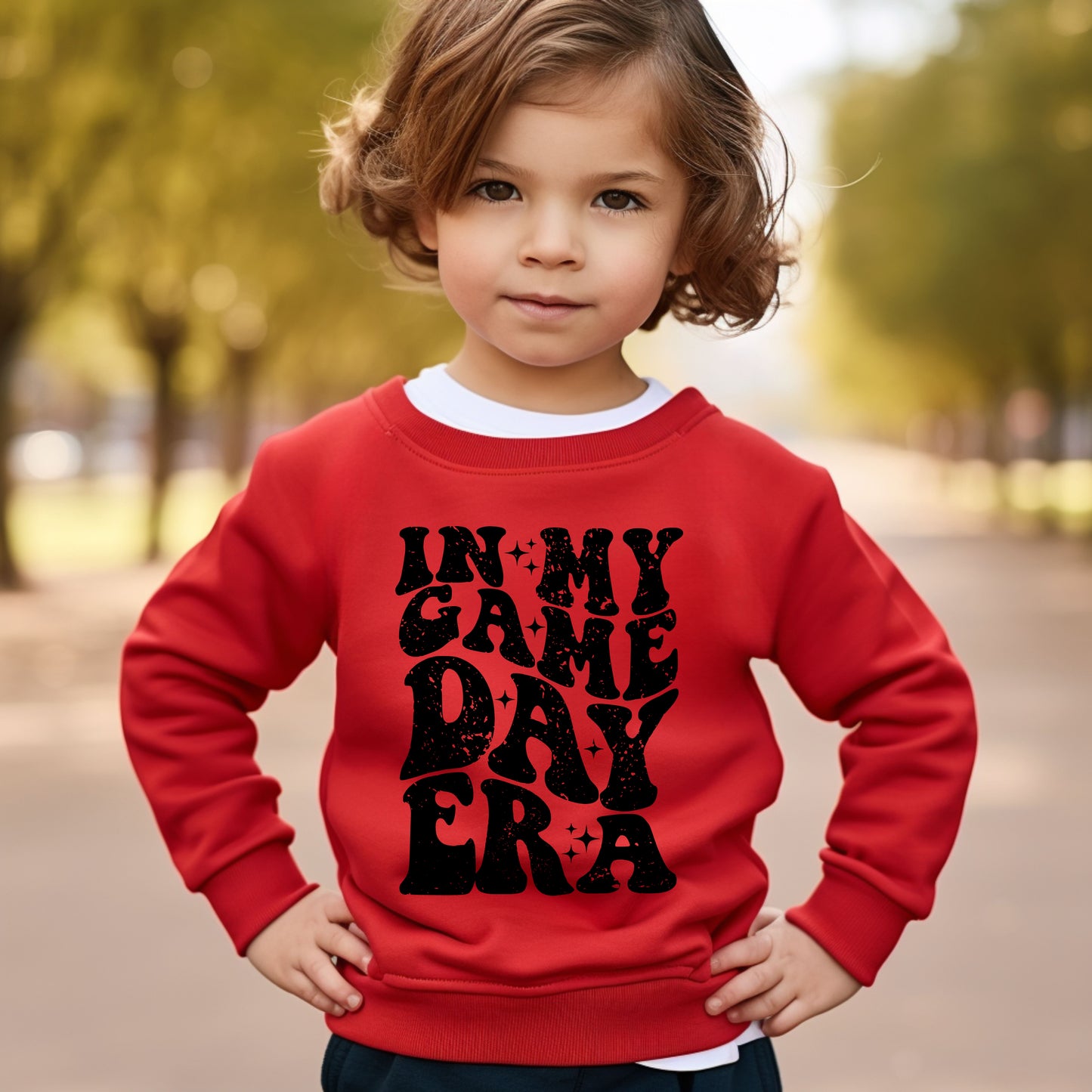 In My Game Day Era | Toddler Graphic Sweatshirt