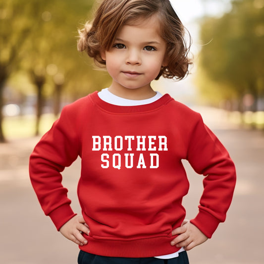 Brother Squad | Toddler Graphic Sweatshirt