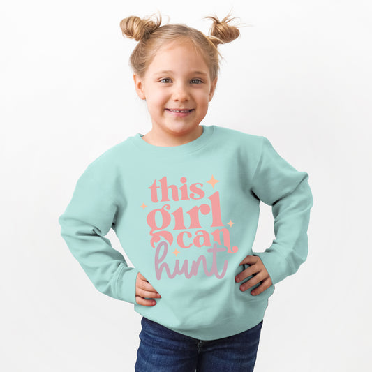 This Girl Can Hunt | Toddler Graphic Sweatshirt