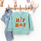 Hip Hop Bunny With Glasses | Toddler Graphic Sweatshirt
