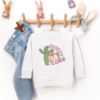 Howdy Chick | Toddler Graphic Sweatshirt