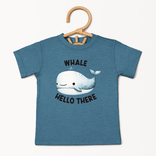 Whale Hello There | Youth Graphic Short Sleeve Tee