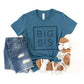 Big Sis Square | Youth Graphic Short Sleeve Tee