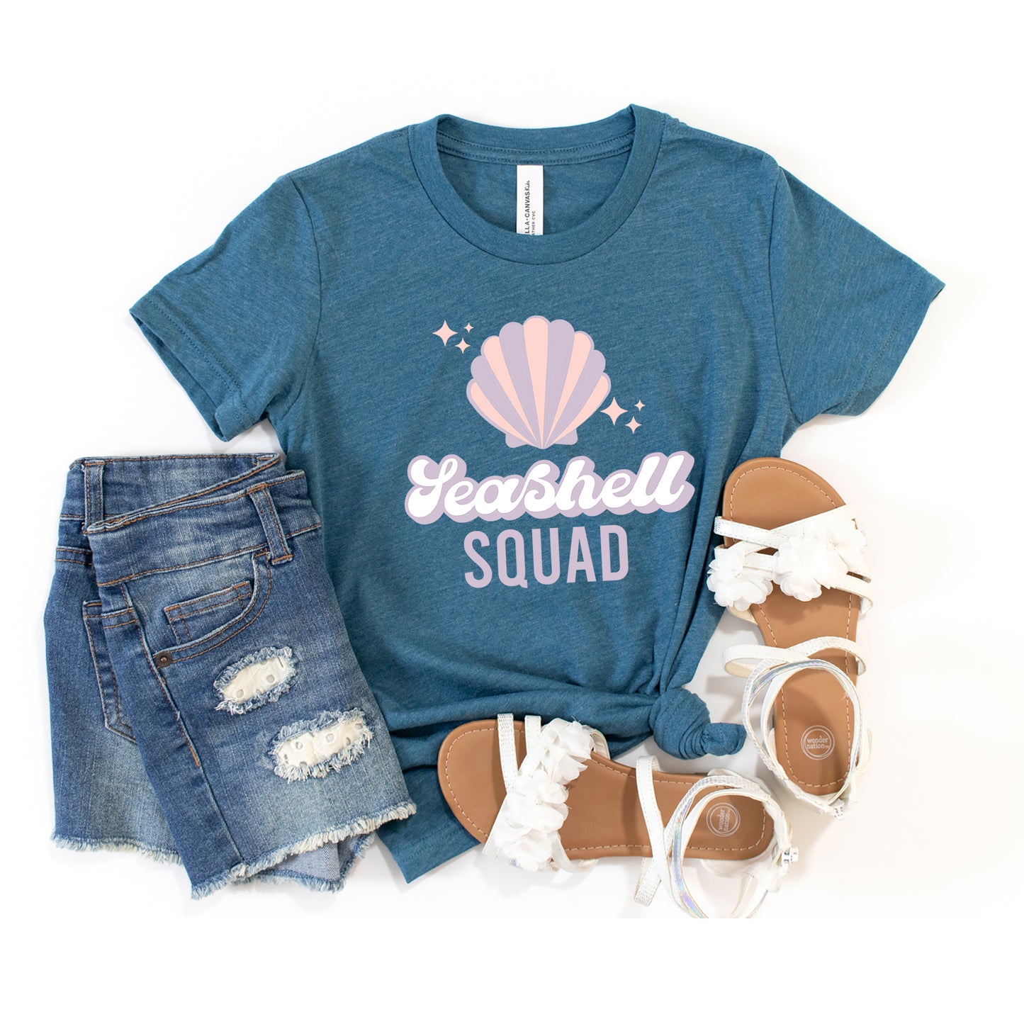 Seashell Squad | Youth Graphic Short Sleeve Tee