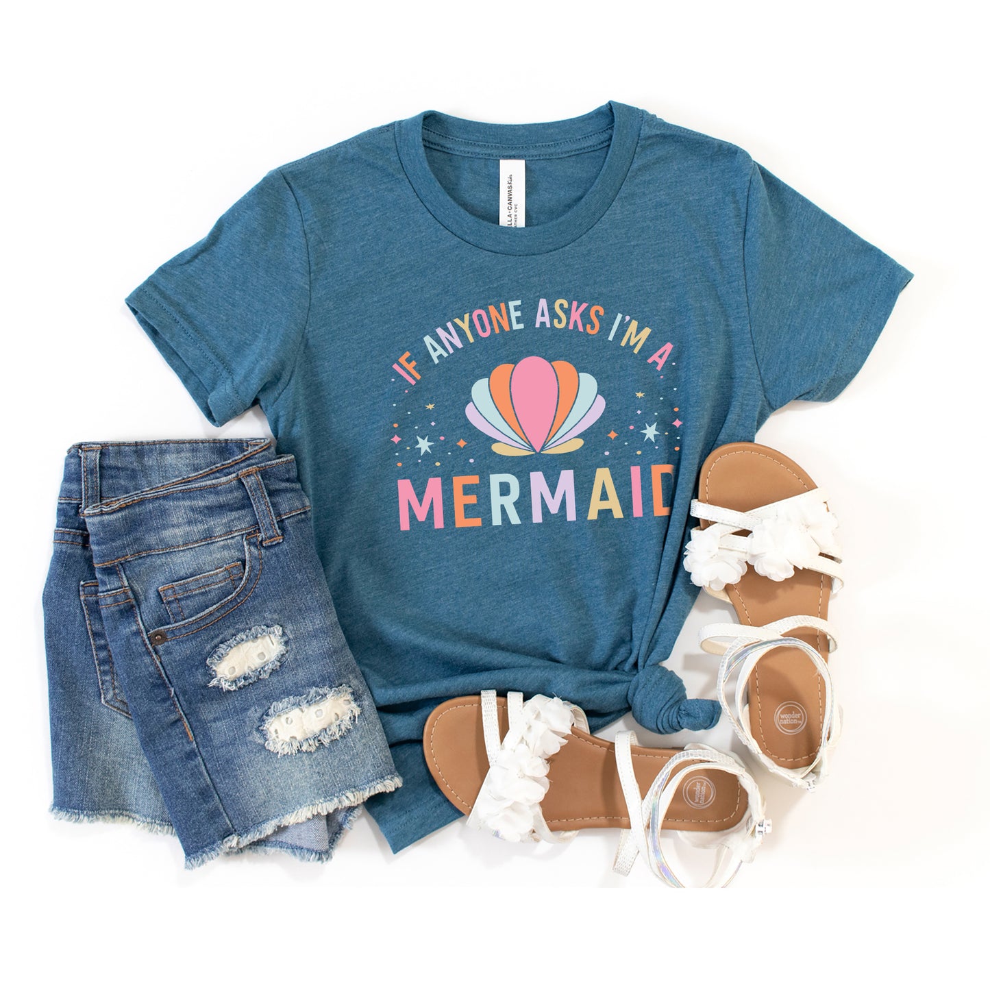 I'm A Mermaid | Youth Graphic Short Sleeve Tee