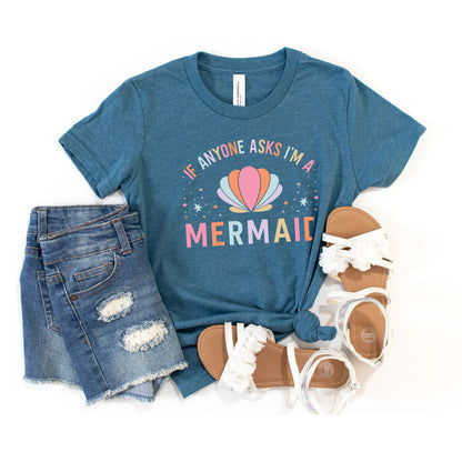 I'm A Mermaid | Toddler Graphic Short Sleeve Tee