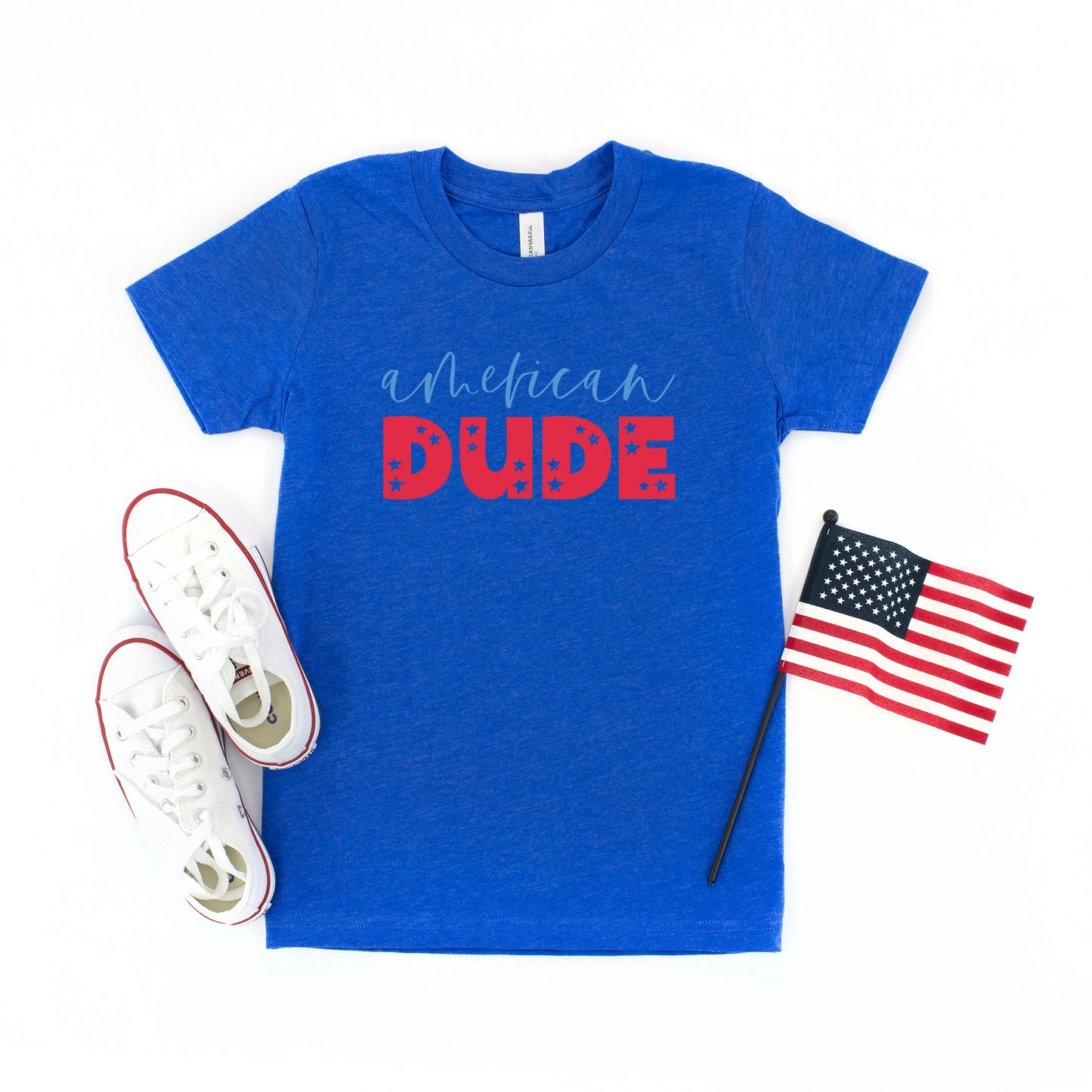 American Dude Pastel | Youth Graphic Short Sleeve Tee