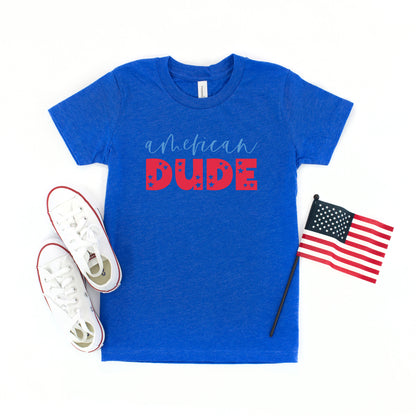 American Dude Pastel | Toddler Graphic Short Sleeve Tee