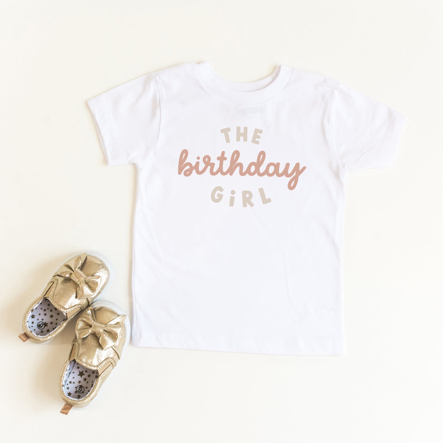 The Birthday Girl | Toddler Graphic Short Sleeve Tee