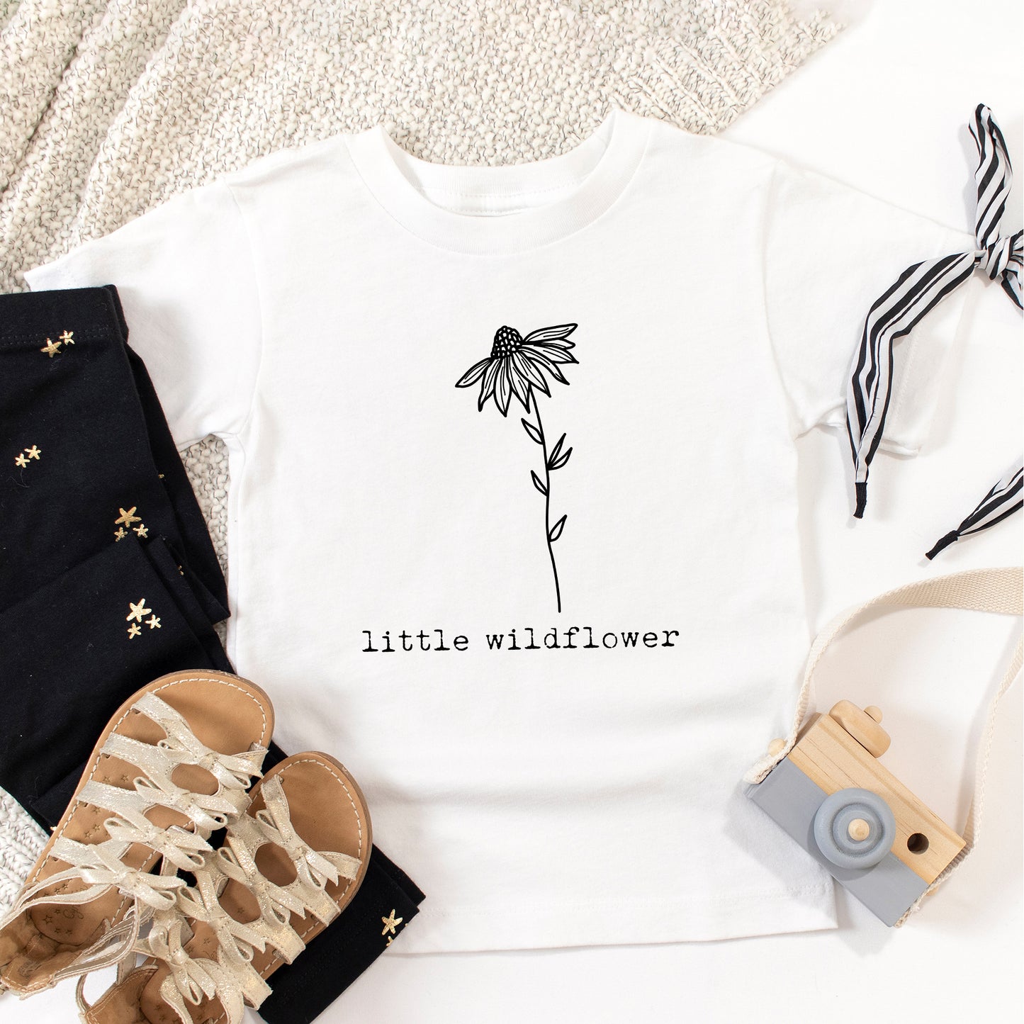 Little Wildflower | Toddler Graphic Short Sleeve Tee