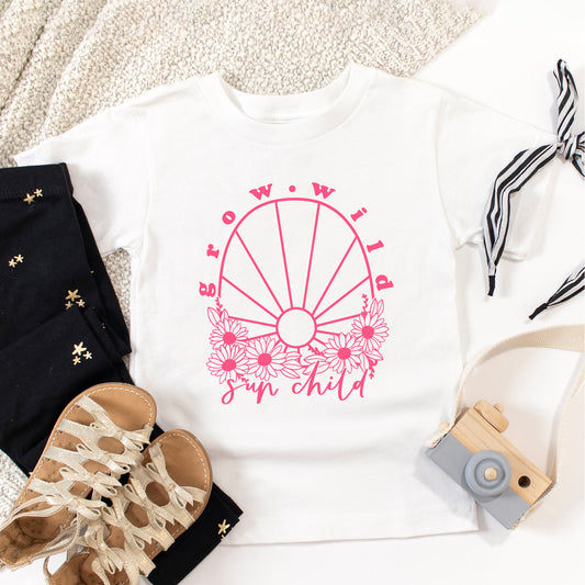 Grow Wild Sun Child | Toddler Graphic Short Sleeve Tee