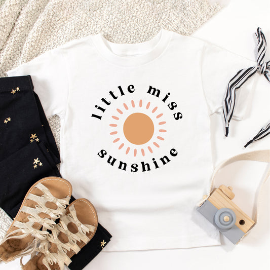 Little Miss Sunshine Sun | Youth Graphic Short Sleeve Tee