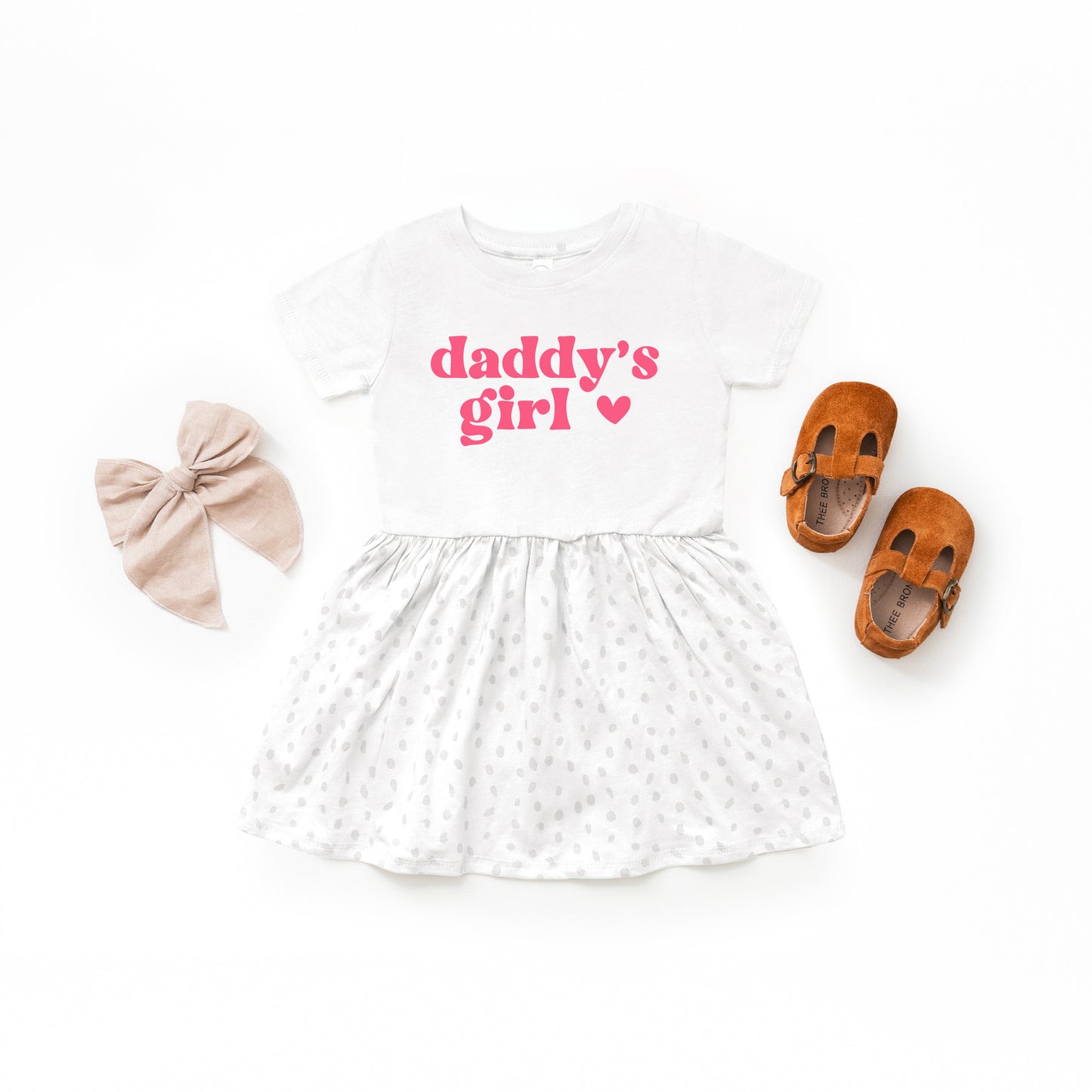 Daddy's Girl Heart | Infant Dress