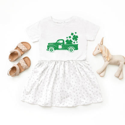 Shamrock Truck | Toddler Graphic Dress