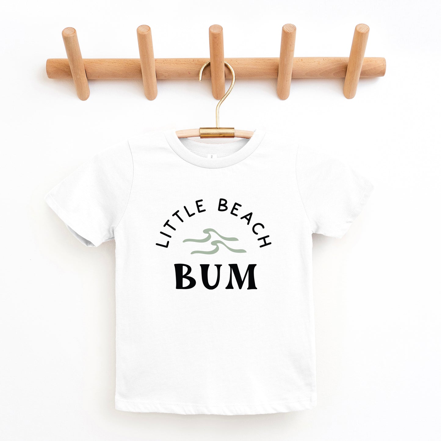 Little Beach Bum | Toddler Graphic Short Sleeve Tee