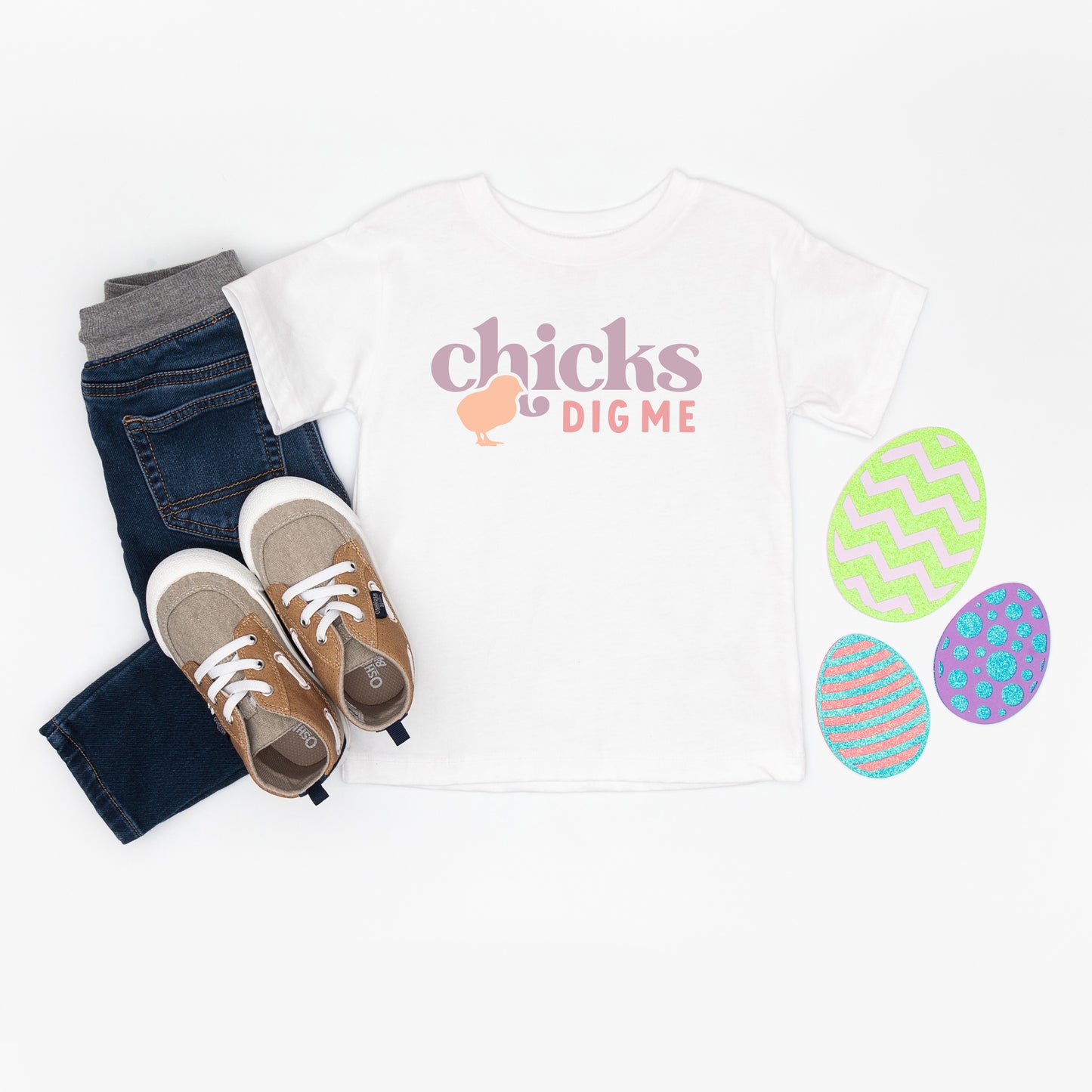 Chicks Dig Me | Toddler Graphic Short Sleeve Tee