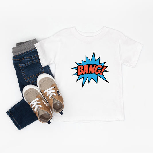 Comic Bang | Toddler Graphic Short Sleeve Tee