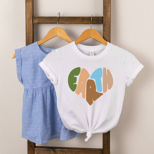 Earth Heart | Toddler Graphic Short Sleeve Tee