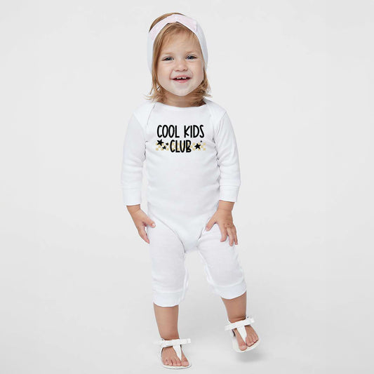 Cool Kids Club | Baby Graphic Romper