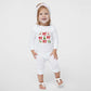 Coquette Christmas Collage | Baby Graphic Romper