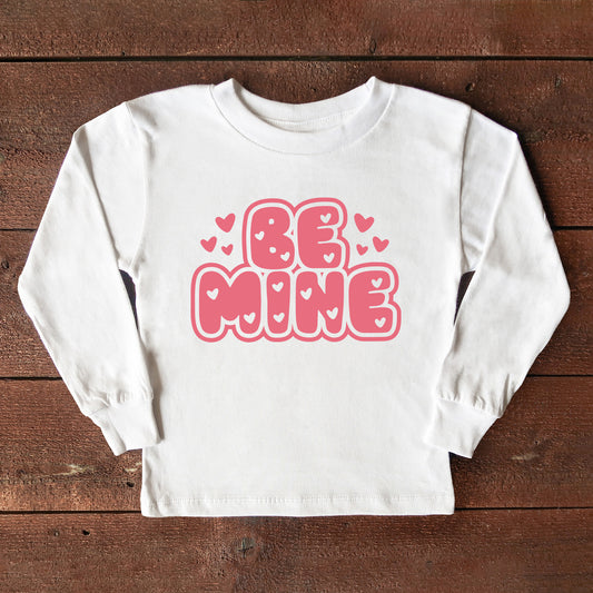 Be Mine Bubble | Youth Graphic Long Sleeve Tee