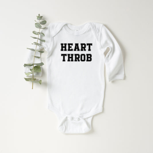 Heart Throb | Baby Graphic Long Sleeve Onesie