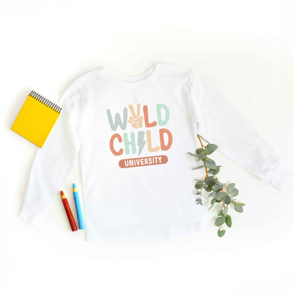 Wild Child Peace | Youth Graphic Long Sleeve Tee