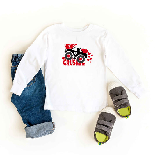 Heart Crusher | Toddler Graphic Long Sleeve Tee