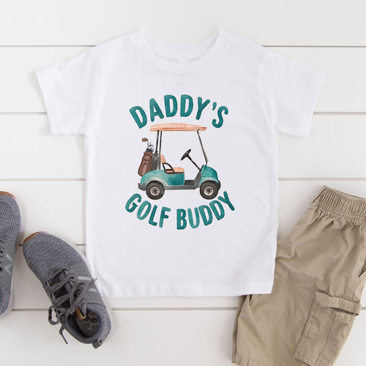 Daddy's Golf Buddy | Toddler Graphic Short Sleeve Tee