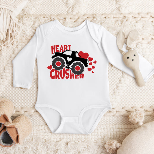 Heart Crusher | Baby Graphic Long Sleeve Onesie