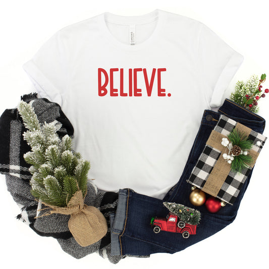 Believe Bold | Youth Graphic Short Sleeve Tee