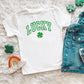 Lucky Clover Distressed | Youth Graphic Short Sleeve Tee