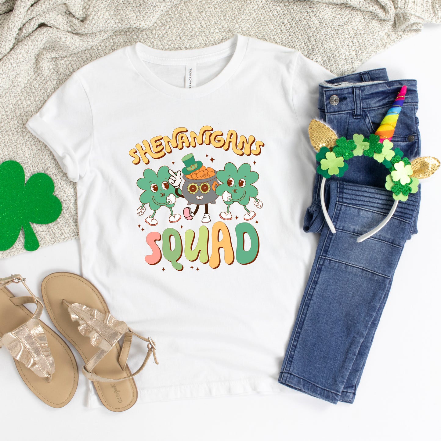 Shenanigans Squad | Toddler Graphic Short Sleeve Tee