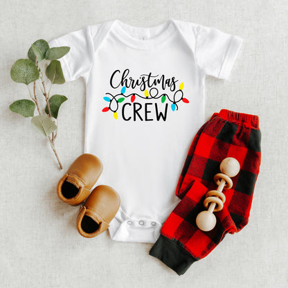 Christmas Crew | Baby Graphic Short Sleeve Onesie