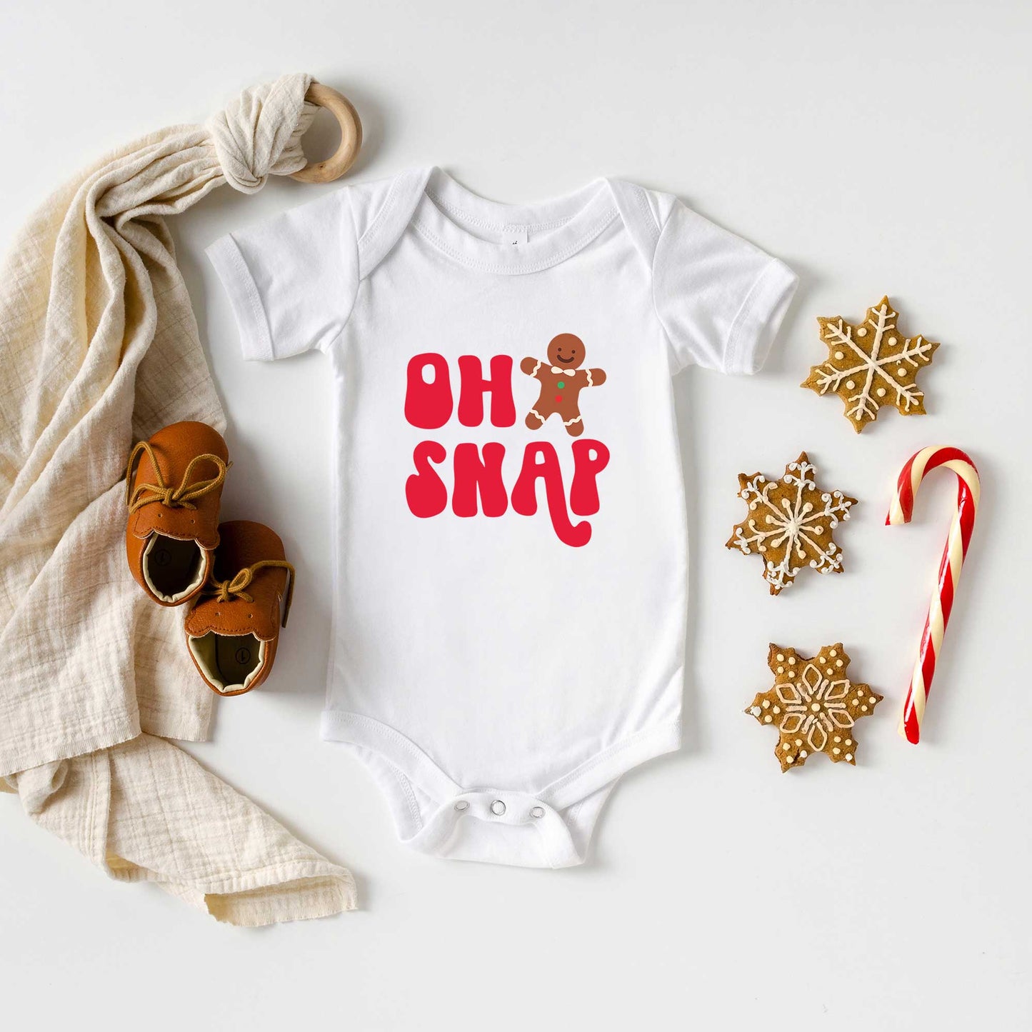 Oh Snap | Baby Graphic Short Sleeve Onesie