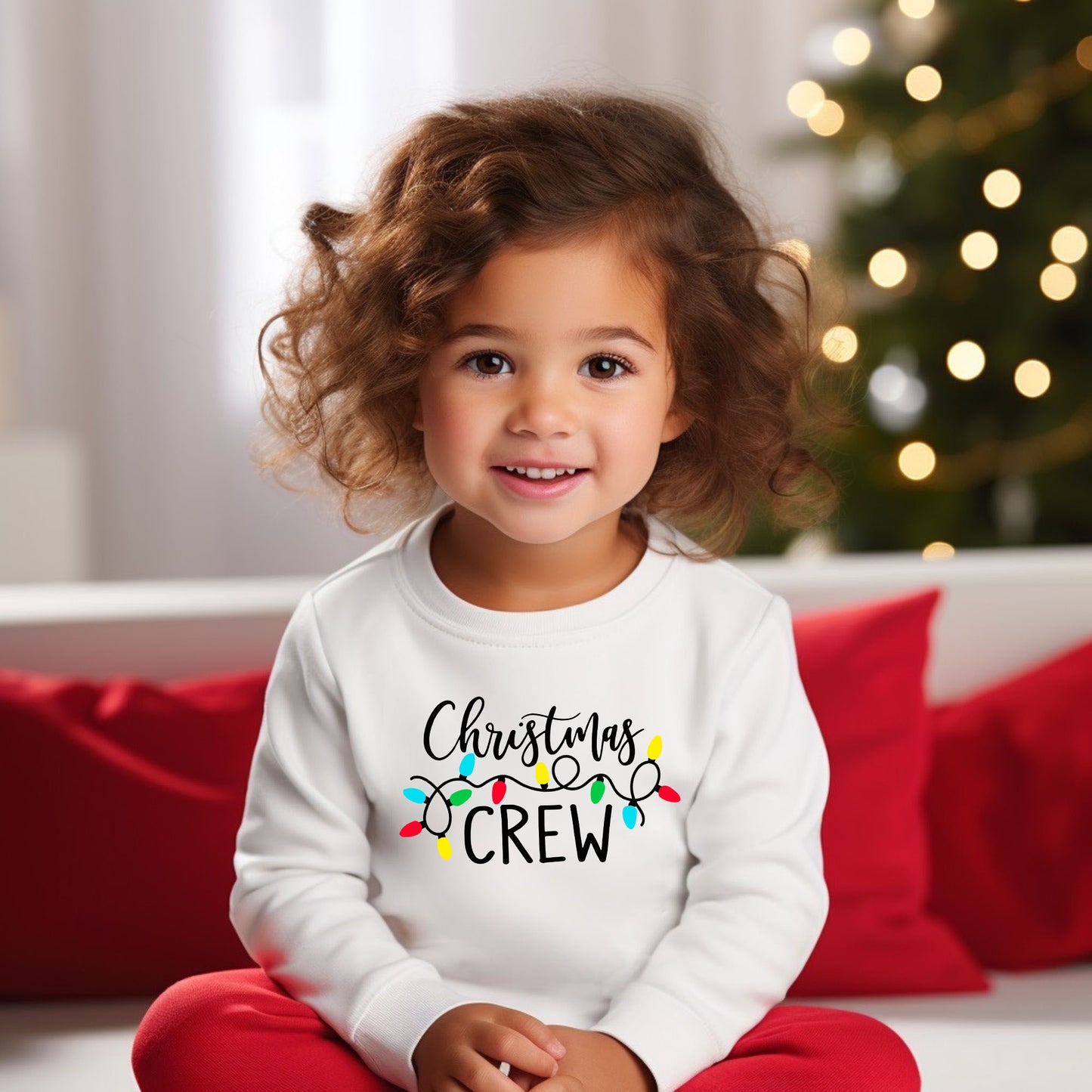 Christmas Crew | Toddler Graphic Sweatshirt