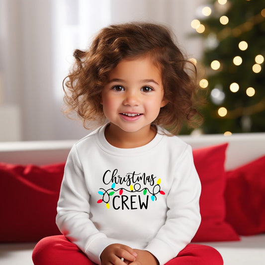 Christmas Crew | Toddler Graphic Sweatshirt