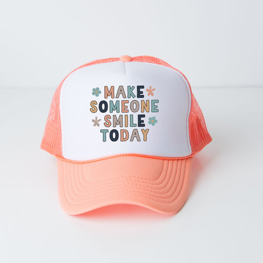 Make Someone Smile Today | Youth Foam Trucker Hat