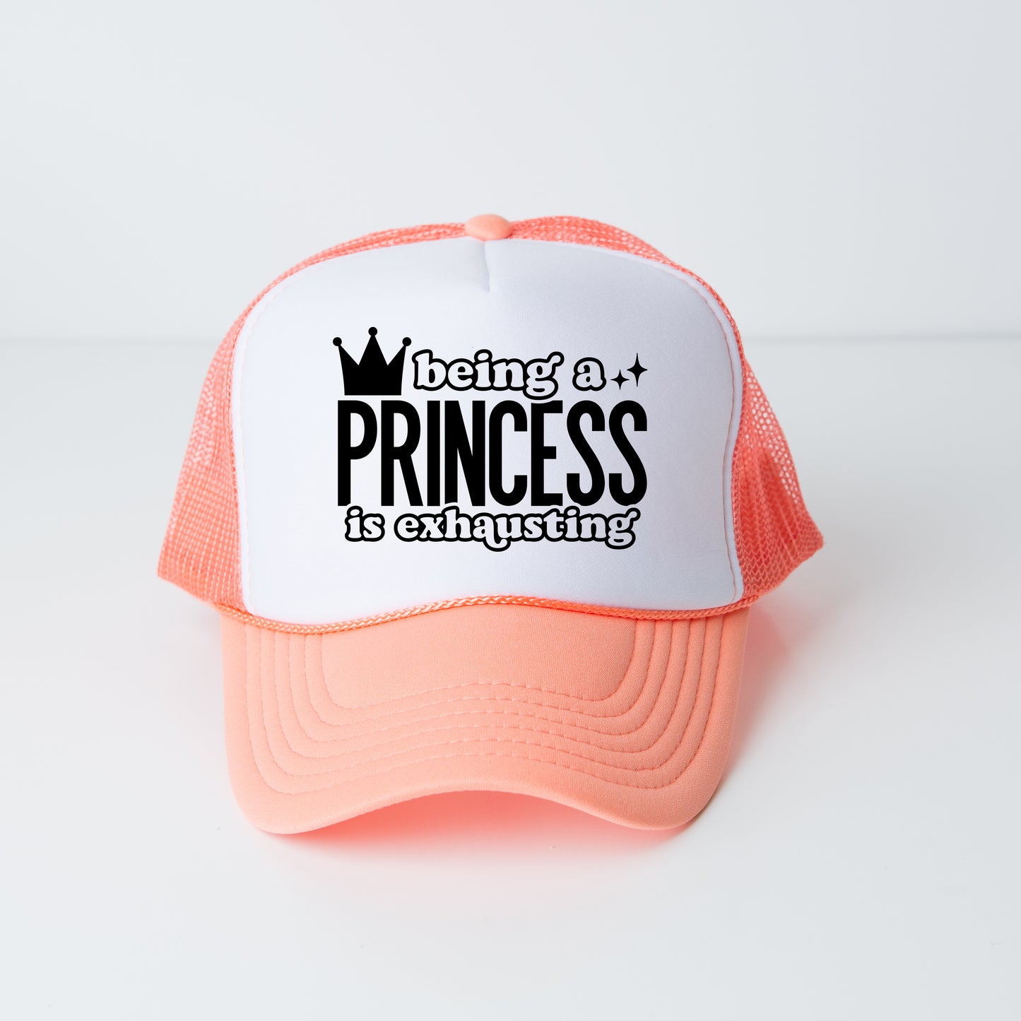 Being A Princess Is Exhausting | Youth Foam Trucker Hat