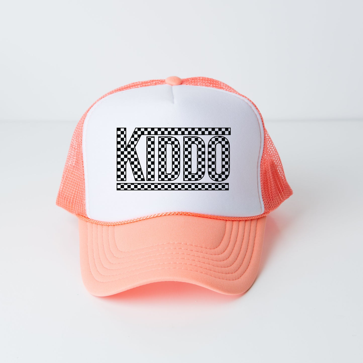 Kiddo Checkered | Youth Foam Trucker Hat