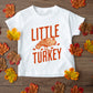 Little Turkey Orange | Youth Graphic Short Sleeve Tee